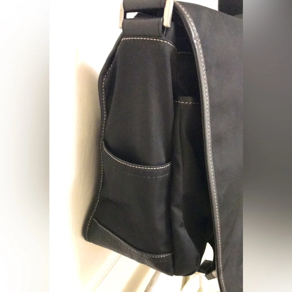 Coach Unisex Messenger Bag Black